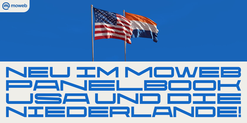 Neu im internationalen moweb-Panelbook: USA und die Niederlande!